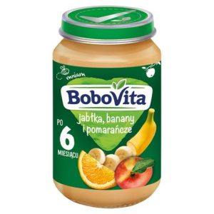 BoboVita Pierwsza łyżeczka Jabłka, mango i banany po 4. m-cu 125g