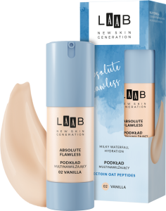 AA LAAB Absolute Flawless Podkład do twarzy multinawilżający nr 02 Vanilla 30 ml