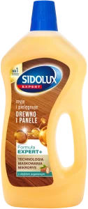 SIDOLUX Expert płyn do czyszczenia paneli i drewna 750 ml