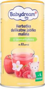 BABYDREAM herbatka rozpuszczalna jabłko-malina dla dzieci