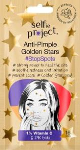 Plastry na wypryski z witaminą C i 24K złotem Golden Stars