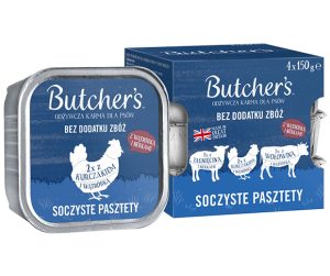 BUTCHER’S Soczyste pasztety z jagnięciną, kurczakiem i