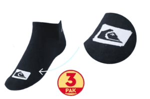 Quiksilver skarpetki rozmiar 43–46 do codziennego użytku