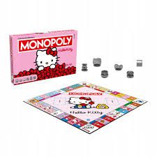 Monopoly Hello Kitty gra planszowa rodzinna dla rodziny