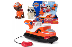 Psi Patrol Fire Rescue Zuma łódź ratownicza z figurką