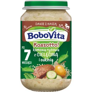 BoboVita Kaszotto! Komosa ryżowa z cielęciną i cukinią po 7. m-cu 190g