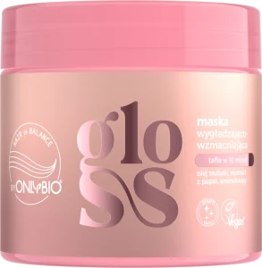 OnlyBio Hair in Balance Kuracja do włosów, odbudowująca po farbowaniu 280ml