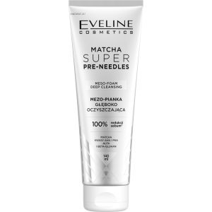 EVELINE Matcha Super Mezopianka do twarzy głęboko oczyszczająca 140ml