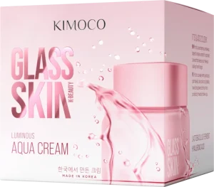 Kimoco Glass Skin Krem multifunkcyjny do twarzy, rozświetlająco-odżywczy, 50ml
