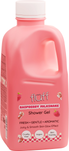 Fluff Żel do mycia ciała Raspberry Milkshake 500 ml