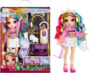 Rainbow High Creative Crystals Amaya lalka z akcesoriami