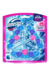 Domestos Colored Water Kostki do WC Magnolia 3x48g