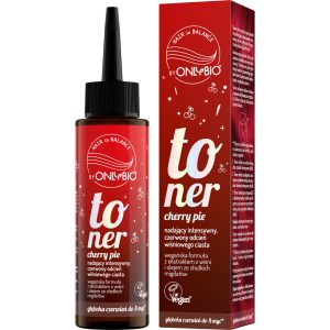 OnlyBio HAIR IN BALANCE Toner do włosów, Cherry Pie 100ml