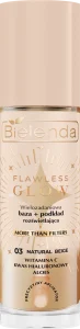 Bielenda Flawless Glow Baza + podkład, wielozadaniowa, rozświetlająca, nr 03 Natural Beige