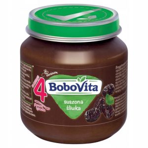 BoboVita Pierwsza łyżeczka Deserek Suszona Śliwka 4m+ 125g