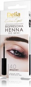 DELIA henna do brwi ekspresowa, 6ml CZARNA