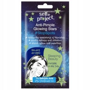 SELFIE PROJECT plastry na wypryski Glowing Stars 16szt
