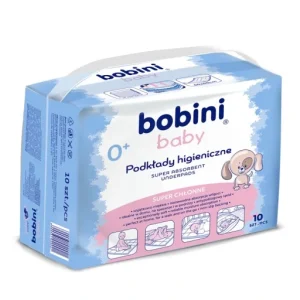 Bobini Podkłady higieniczne, super chłonne 0+ 10szt.