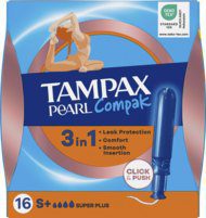 TAMPAX Pearl Compak tampony higieniczne z aplikatorem