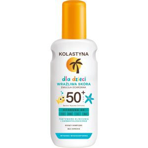 KOLASTYNA Wrażliwa Sk&oacute;ra Dla dzieci emulsja ochronna w sprayu dla dzieci, wodoodporna, UVA, UVB, VL, IRA, SPF 50+; 150 ml