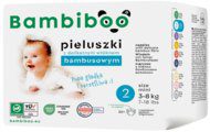 pieluszki jednorazowe BAMBIBOO z wł&oacute;knem bambusowym 3-8 kg