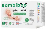 BAMBIBOO pieluszki jednorazowe z wł&oacute;knem bambusowym 2-4 kg