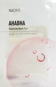 NACIFIC AHABHA maska w płachcie z kwasami AHA i BHA