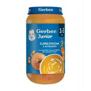Gerber Junior Zupka dyniowa z nutą kokosa 1–3 lata