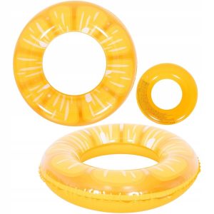 Sun Club koło do pływania plażowe pomarańczowe 90 cm