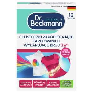 chusteczki zapobiegające farbowaniu Dr. Beckmann 12 szt.