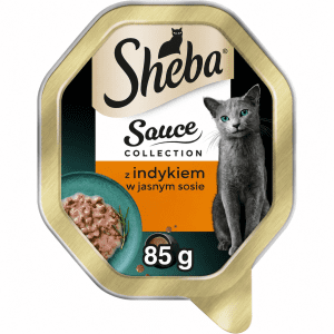 Sheba Sauce Collection z indykiem w sosie 85 g