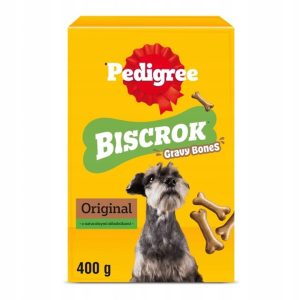 PEDIGREE Biscrok Gravy Bones przysmaki dla psa 400 g
