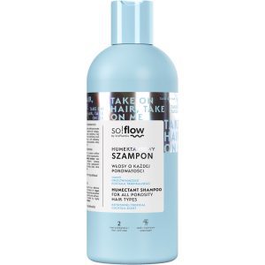 SO!FLOW BY VIS PLANTIS szampon do włos&oacute;w o każdej porowatości, humektantowy, zapach orzeźwiającego koktajlu tropikalnego 400 ml