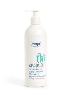 Ziaja łagodny żel do mycia ciała i włos&oacute;w dla dzieci 400 ml
