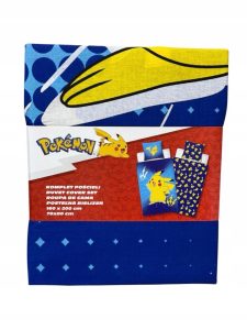 komplet pościeli Pikachu HALANTEX 160 x 200 cm