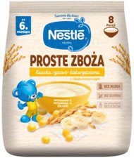Kaszka ryżowo-kukurydziana banan bezmleczna NESTL&Eacute;