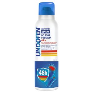 Undofen Aktywny Spray do Stóp i Obuwia – Ochrona 48h