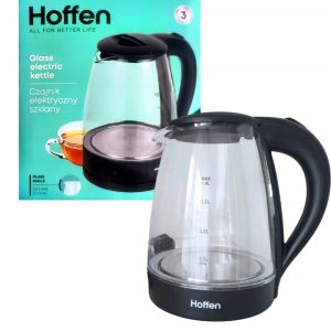 Hoffen czajnik elektryczny 2200W 1,8L czarny
