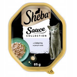 Sheba Sauce Collection z cielęciną w sosie 85 g