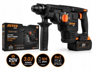 NITEO PRO Młotowiertarka akumulatorowa  20V