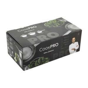 Florina Cookpro zestaw garnk&oacute;w ze stali nierdzewnej 6
