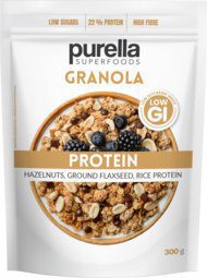 PURELLA SUPERFOODS Protein granola z orzechami 300 g