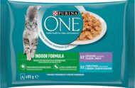 PURINA ONE Indoor Formula karma mokra dla kotów domowych