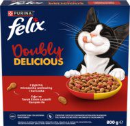 PURINA FELIX Doubly Delicious karma sucha pełnoporcjowa