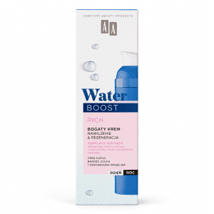AA Water Boost Rich bogaty krem nawilżenie regeneracja