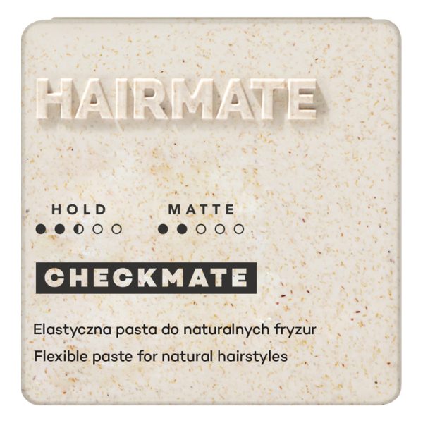 HAIRMATE Checkmate pasta do włosów utrwalająca, elastyczna, do naturalnych fryzur 75 g