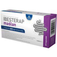 IBESTERAP Maślan kapsułki, maślan sodu 600 mg, żywność specjalnego przeznaczenia medycznego 60 szt.