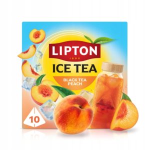 Lipton Ice Tea Black Tea Peach czarna herbata na zimno
