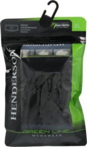 bokserki męskie HENDERSON Green Line czarne XL