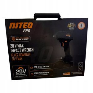 NITEO PRO Klucz udarowy 20V MAX do warsztatu